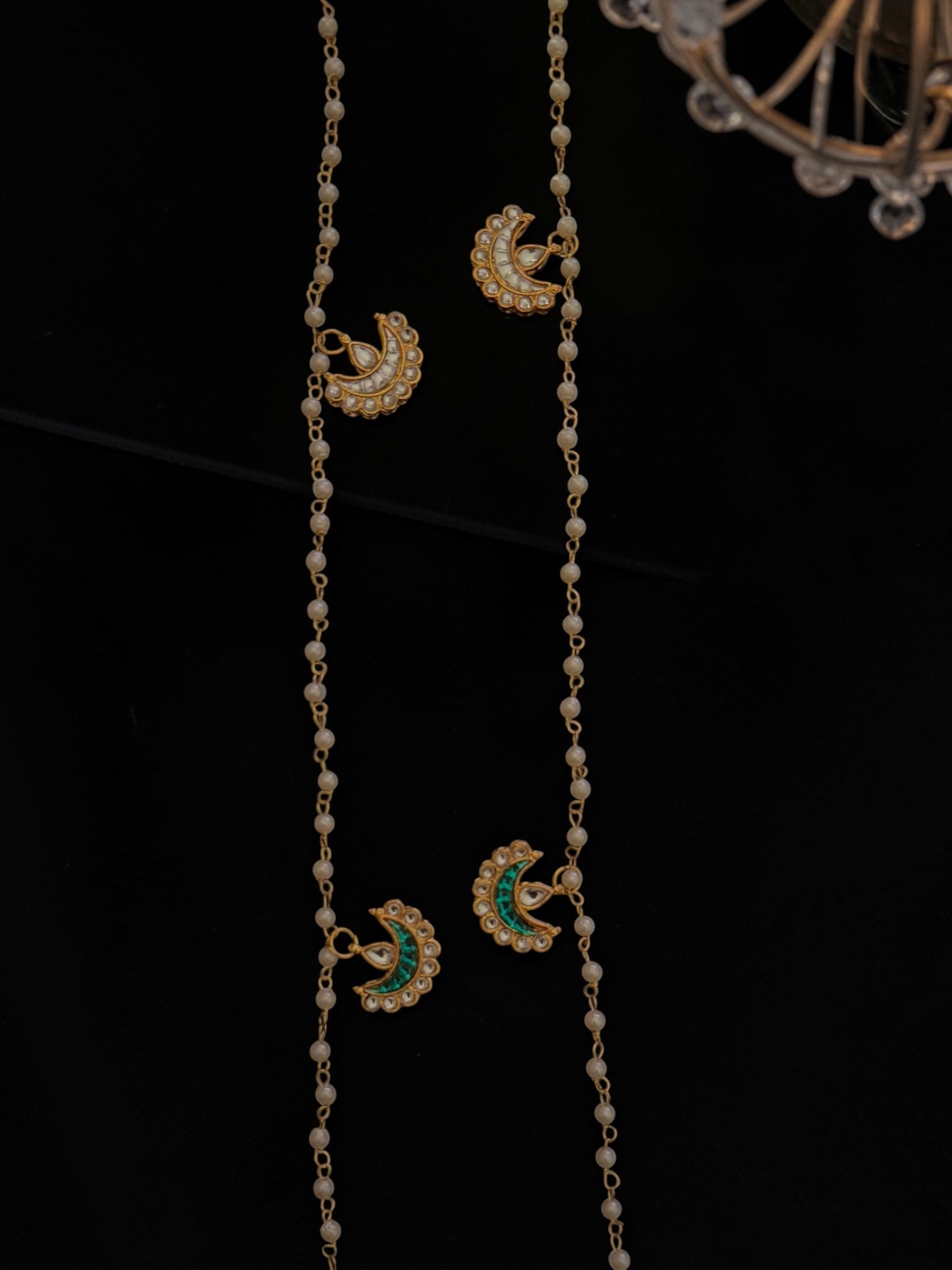 Diya Kundan Strings (set of 2)