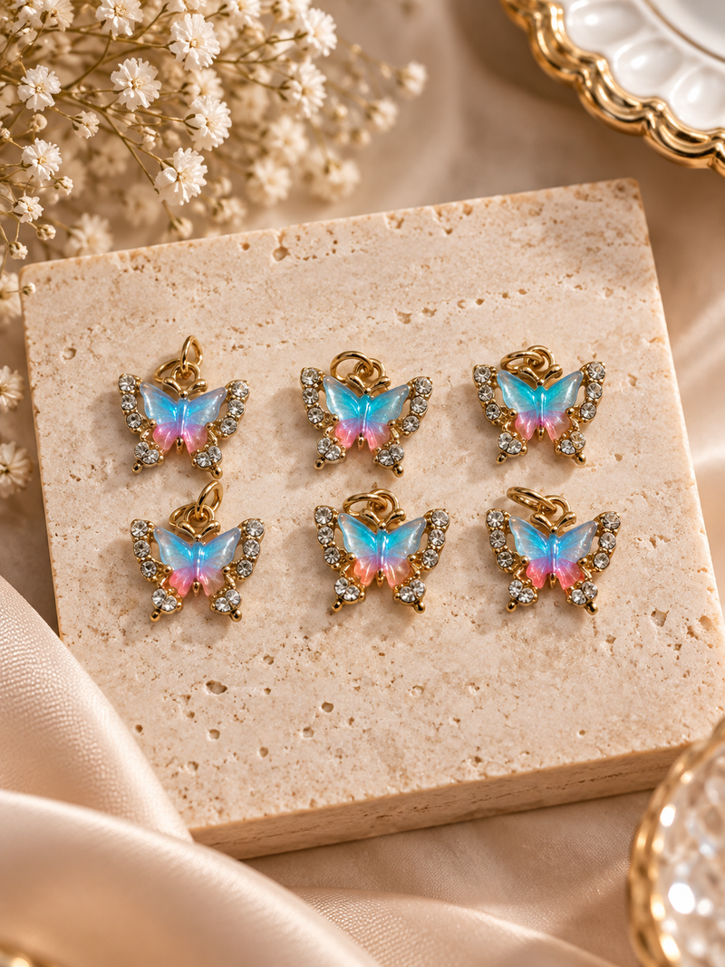 AD Butterfly Charms