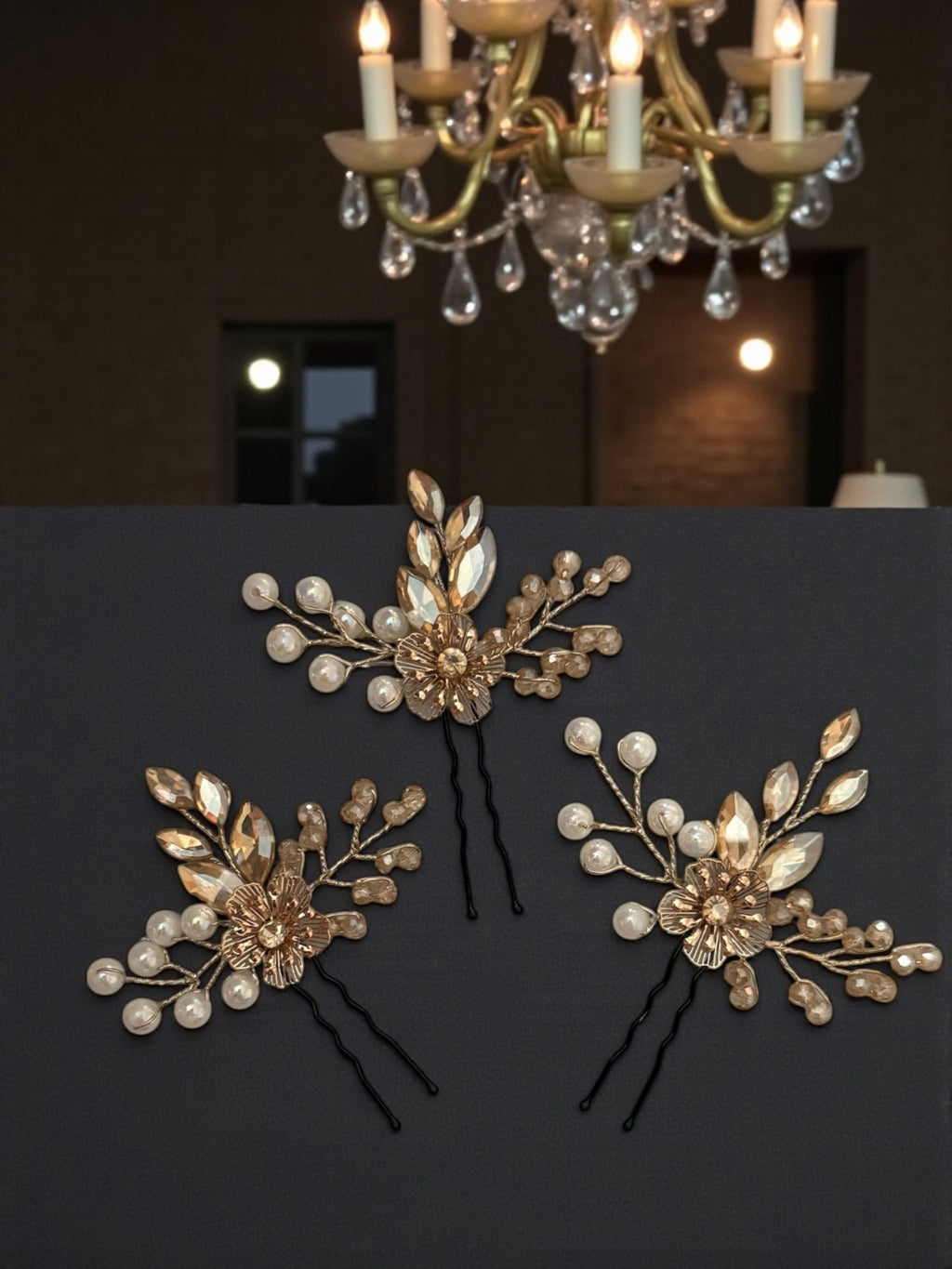 Golden Heirloom Pin (set of 3)