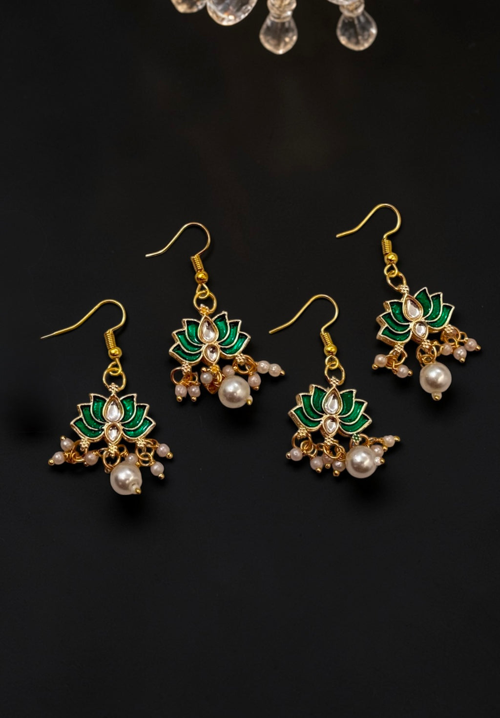 Lotus Pearl charm (set of 4)