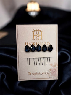 Crystal Stud Pins (set of 5)
