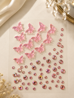 Prism Butterfly Stickers (Face&Hair)