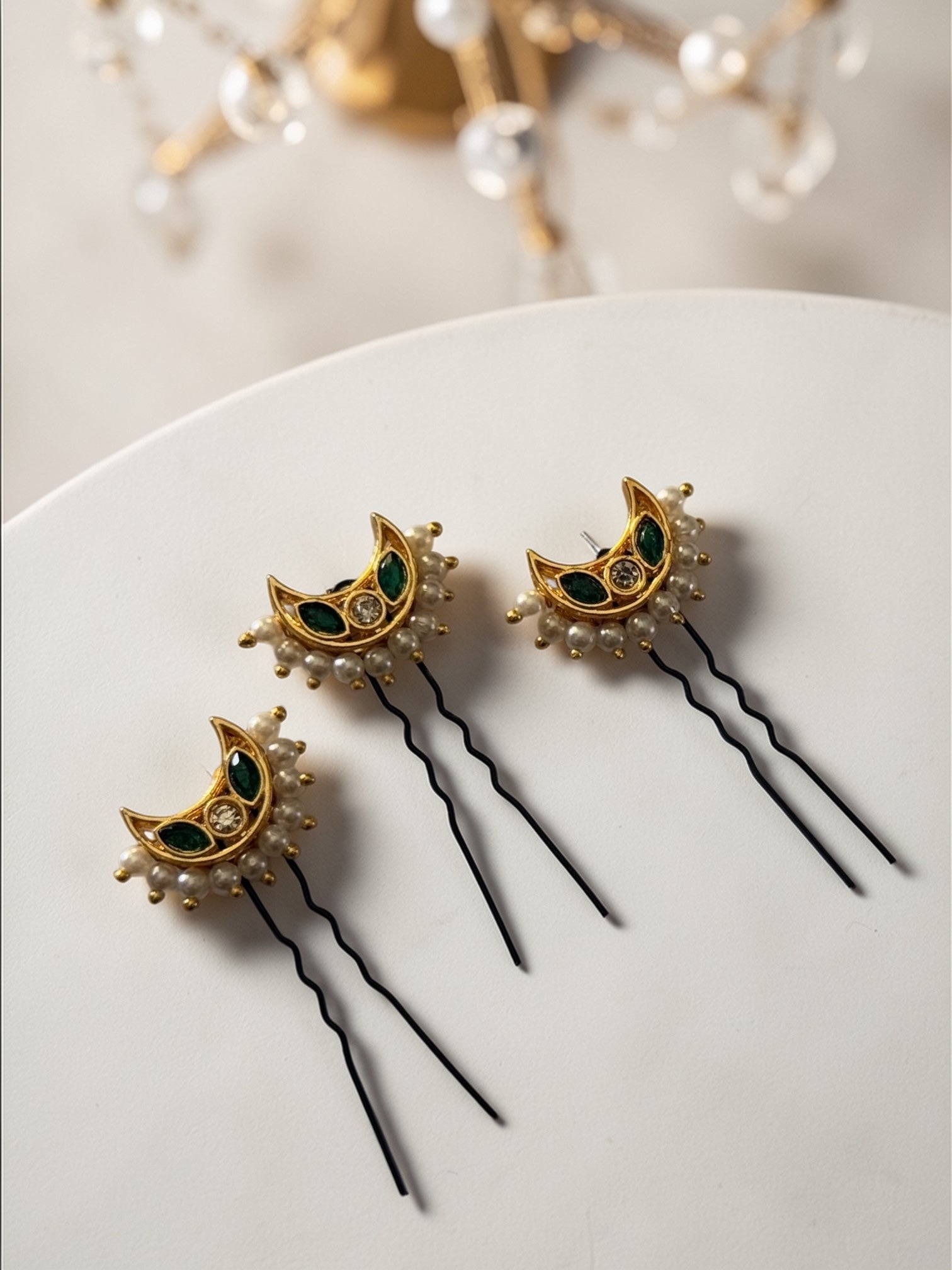 PearlMoon Pins (set of 3)