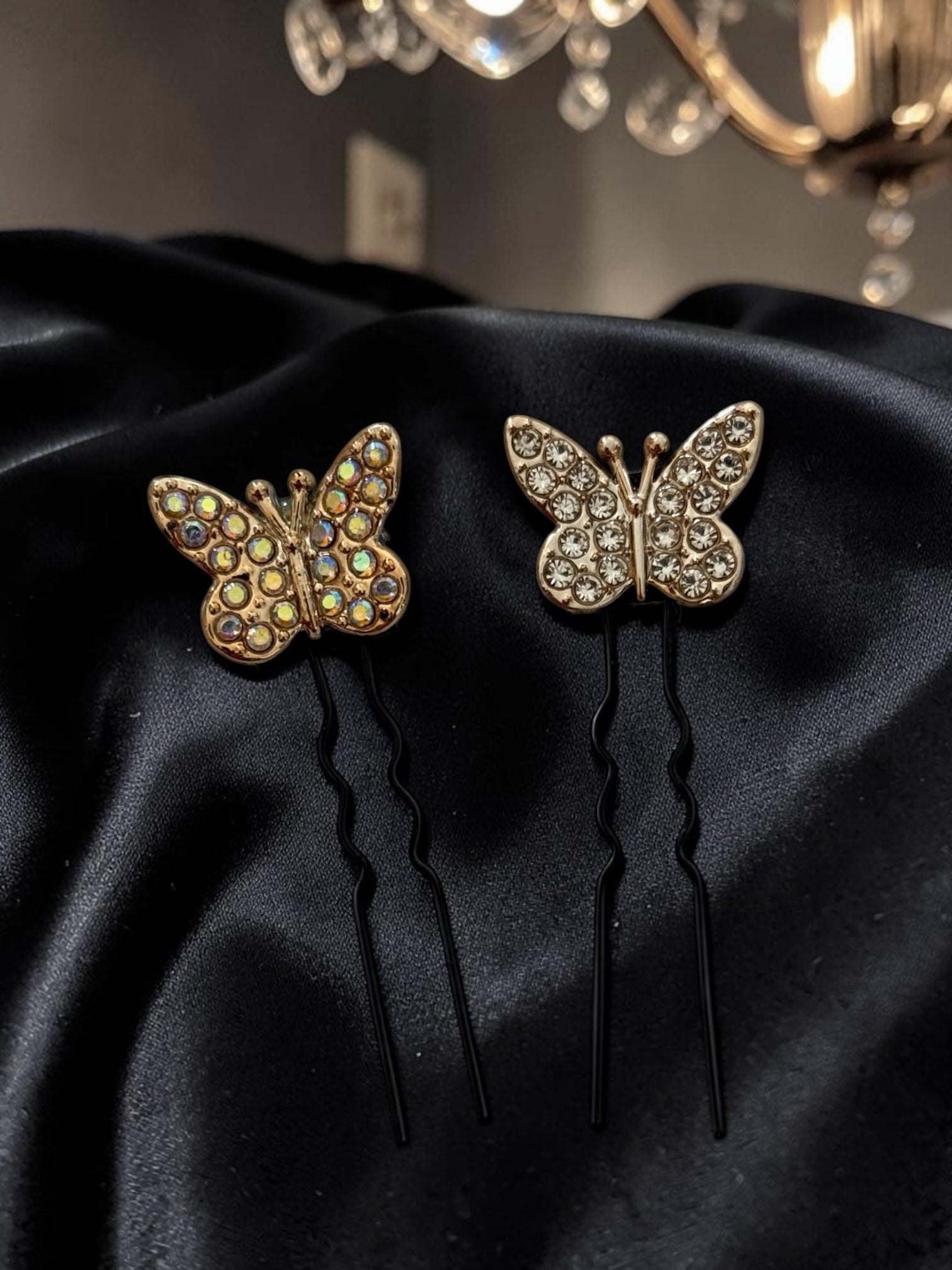 Crystal Butterflies (set of 6)