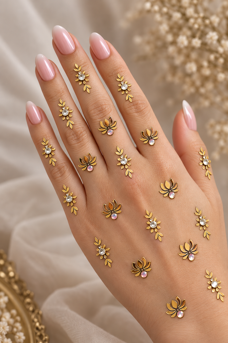 Royal Mehndi stickers