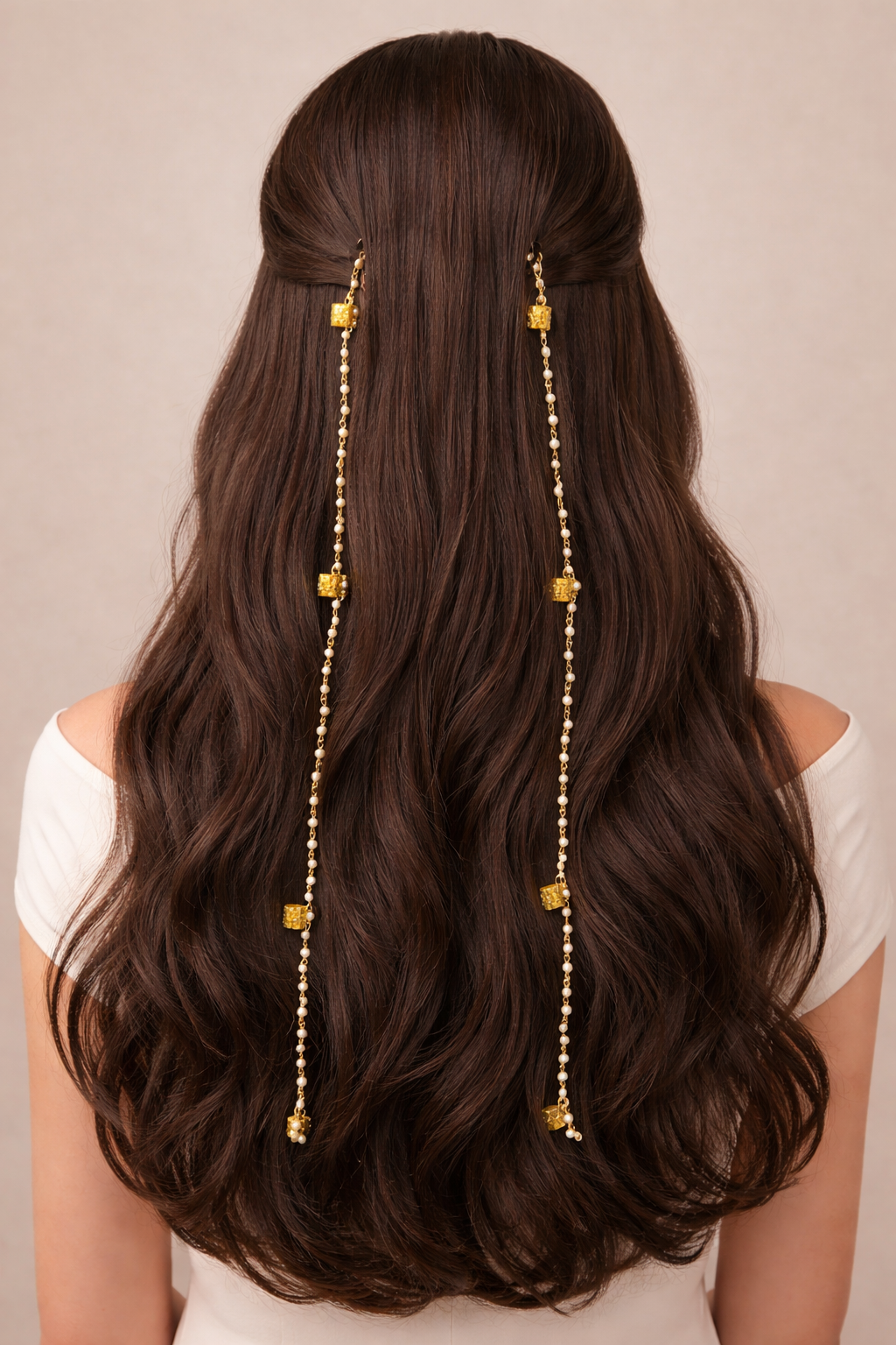 Metal hook strings (set of 2)