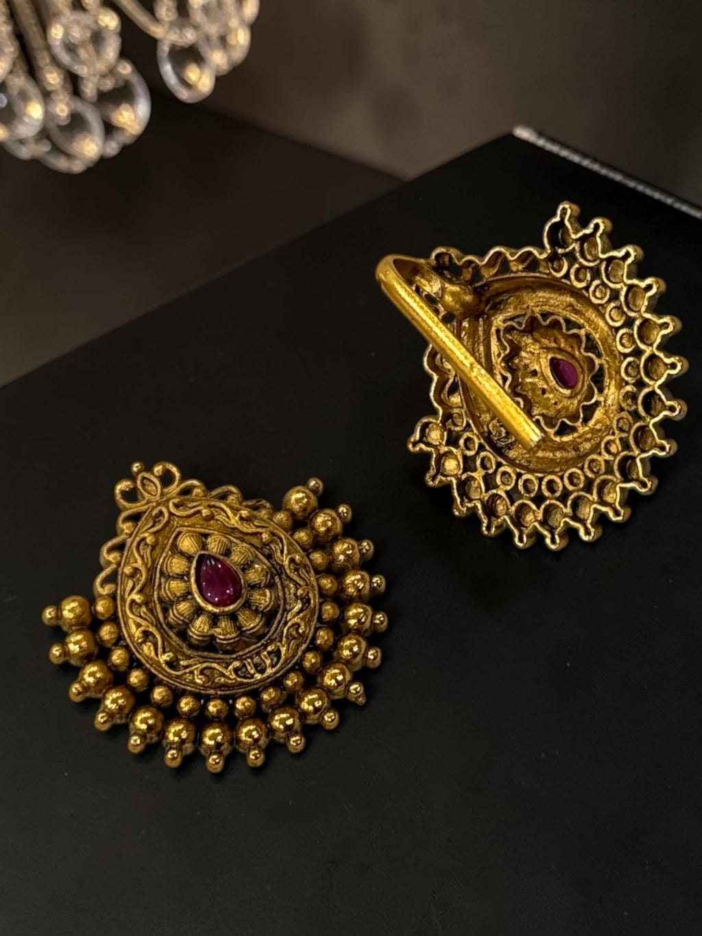 Temple Antique pins (set of 3)
