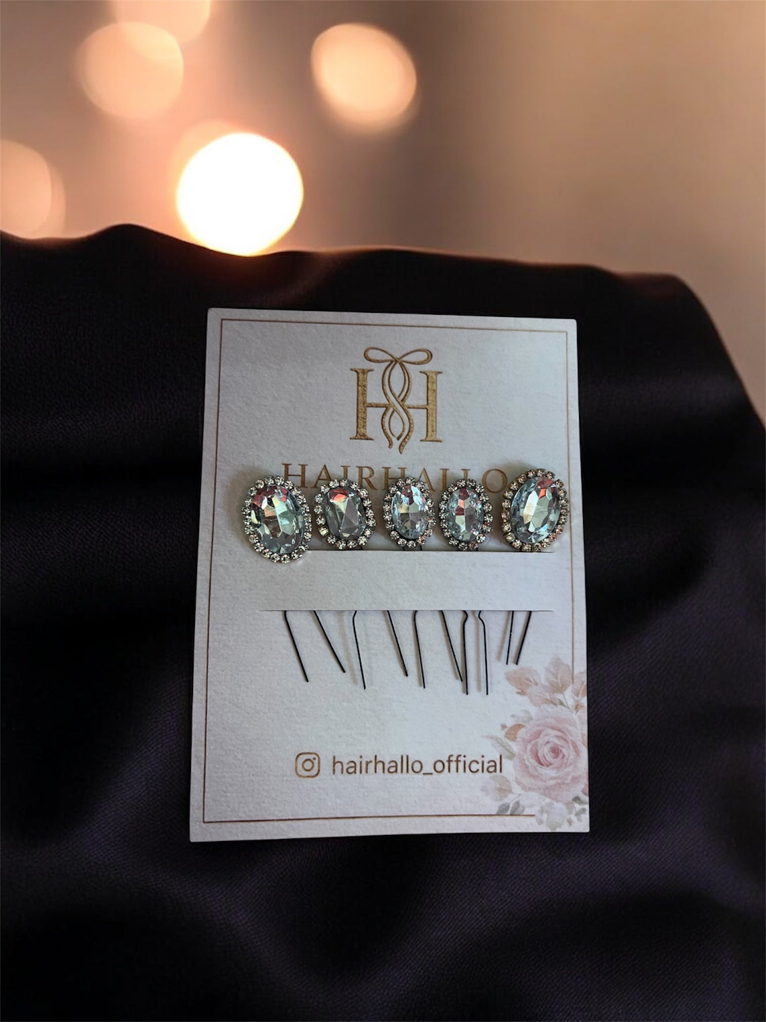 Sparky Crystal pins (Set of 5 pins)