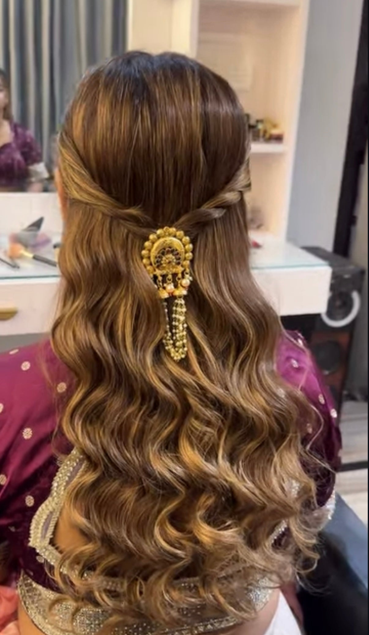 Maharani Pearl Jadau Pin (1)