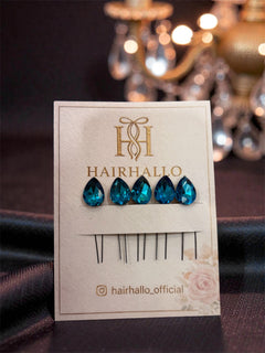 Crystal Stud Pins (set of 5)