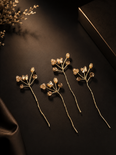 Halo Dew Hair Pins [set of 4]