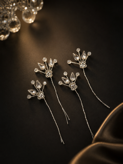 Halo Dew Hair Pins [set of 4]
