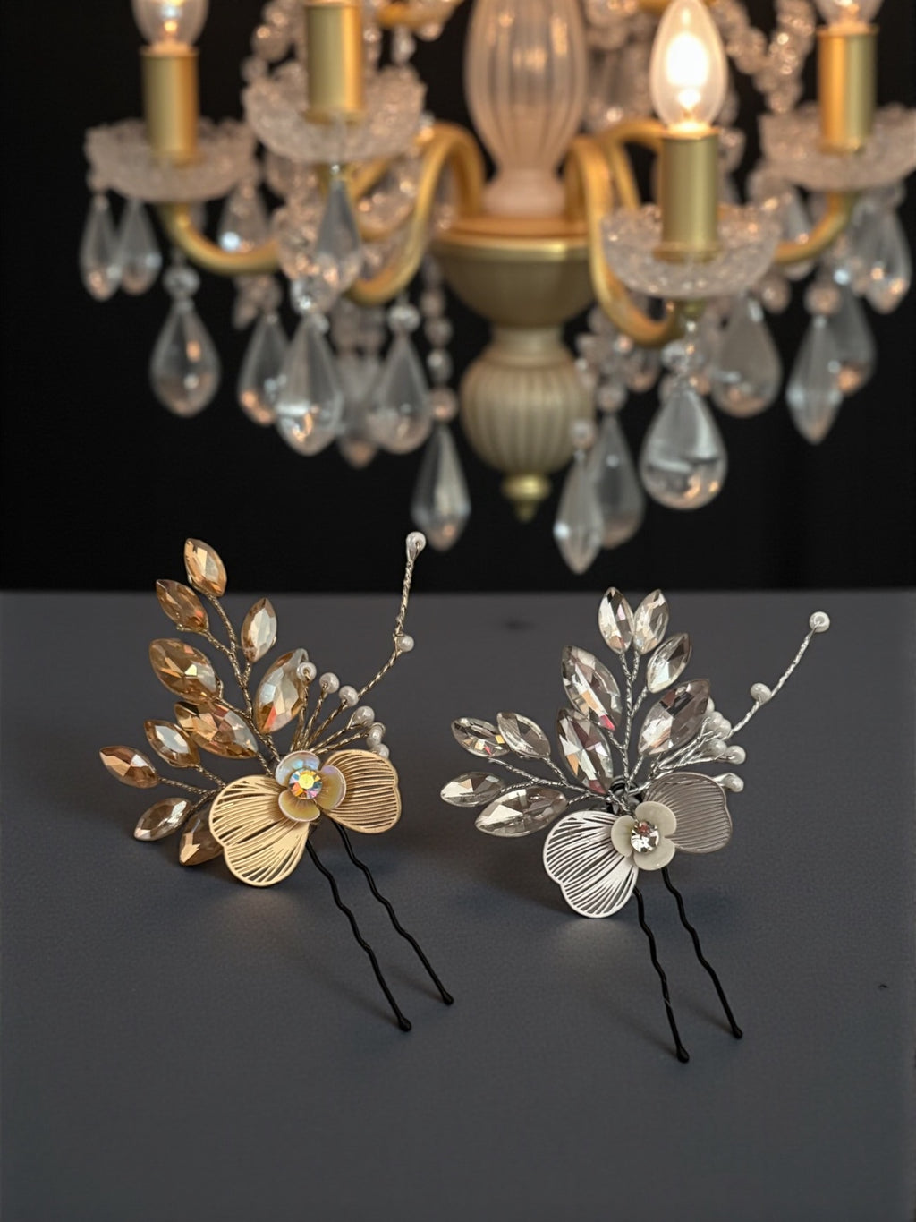 Regal Orchid Pin (set of 3)
