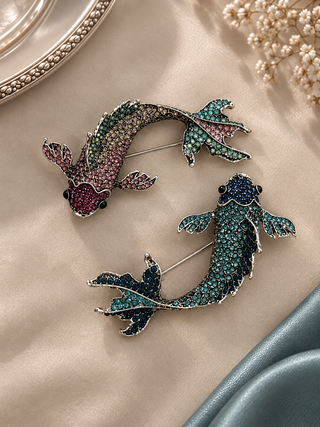 Jewelfin Brooch (1pc)