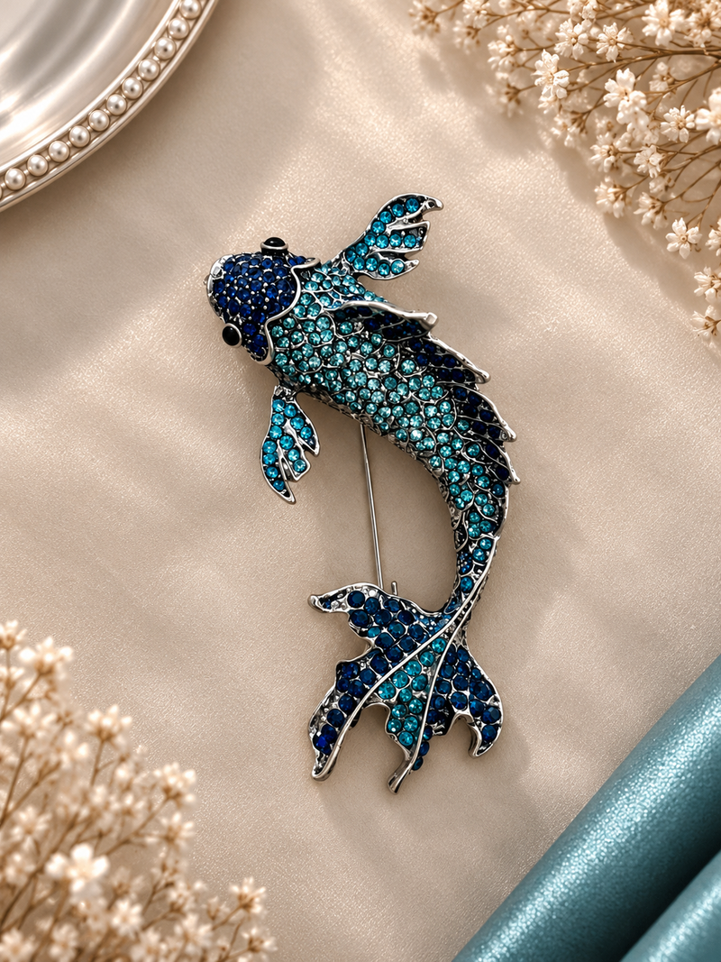 Jewelfin Brooch (1pc)