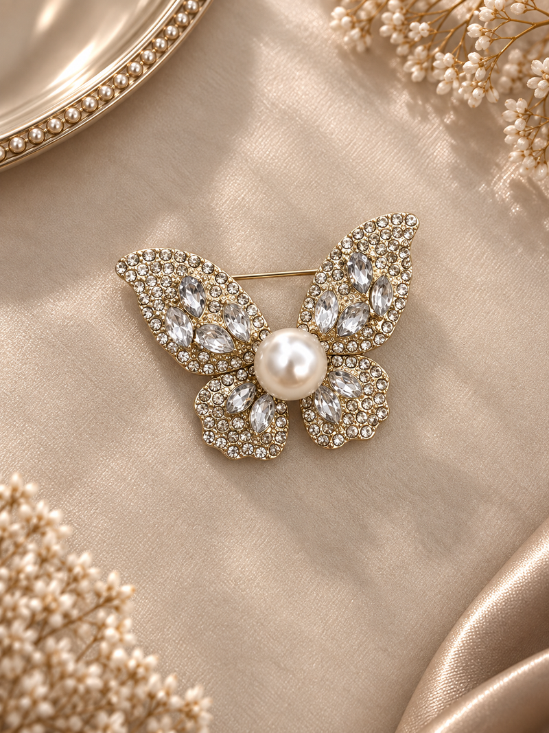 Regalia Butterfly Brooch (set of 2)