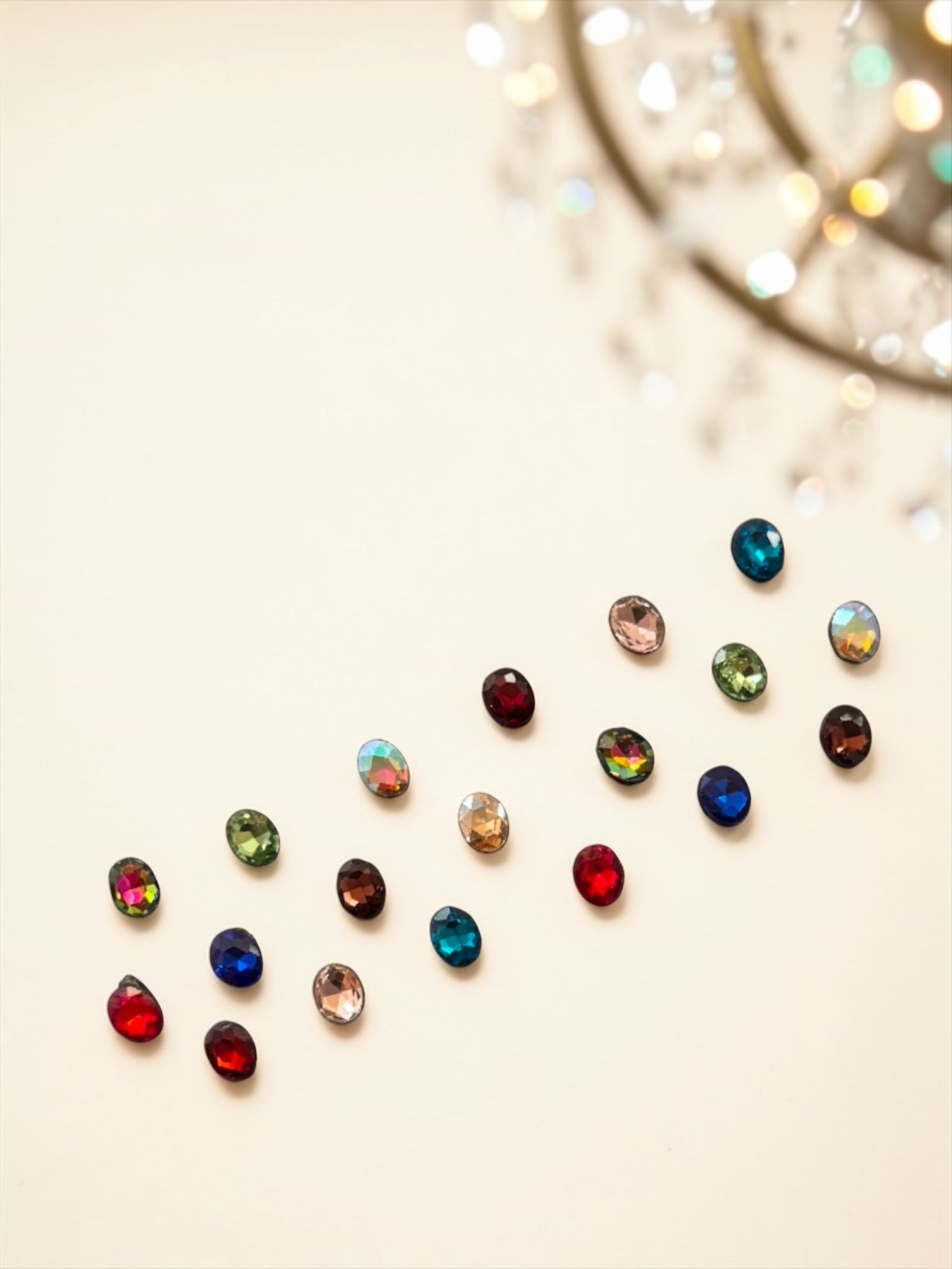 Gem-drops (Round Stickers)