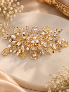 Golden Bloom brooch