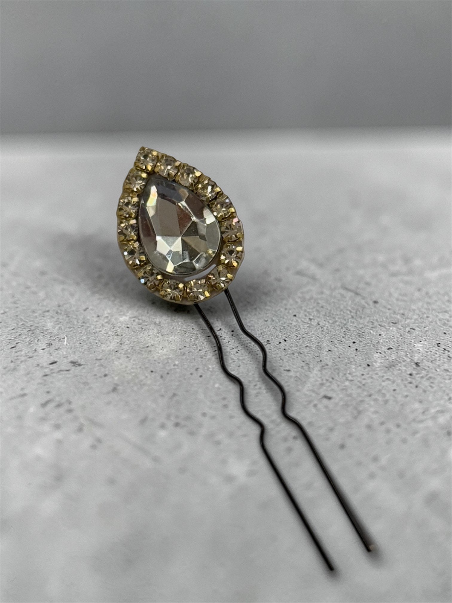 Leaf Crystal Pins (set of 5)