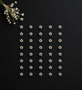 Flower stickers