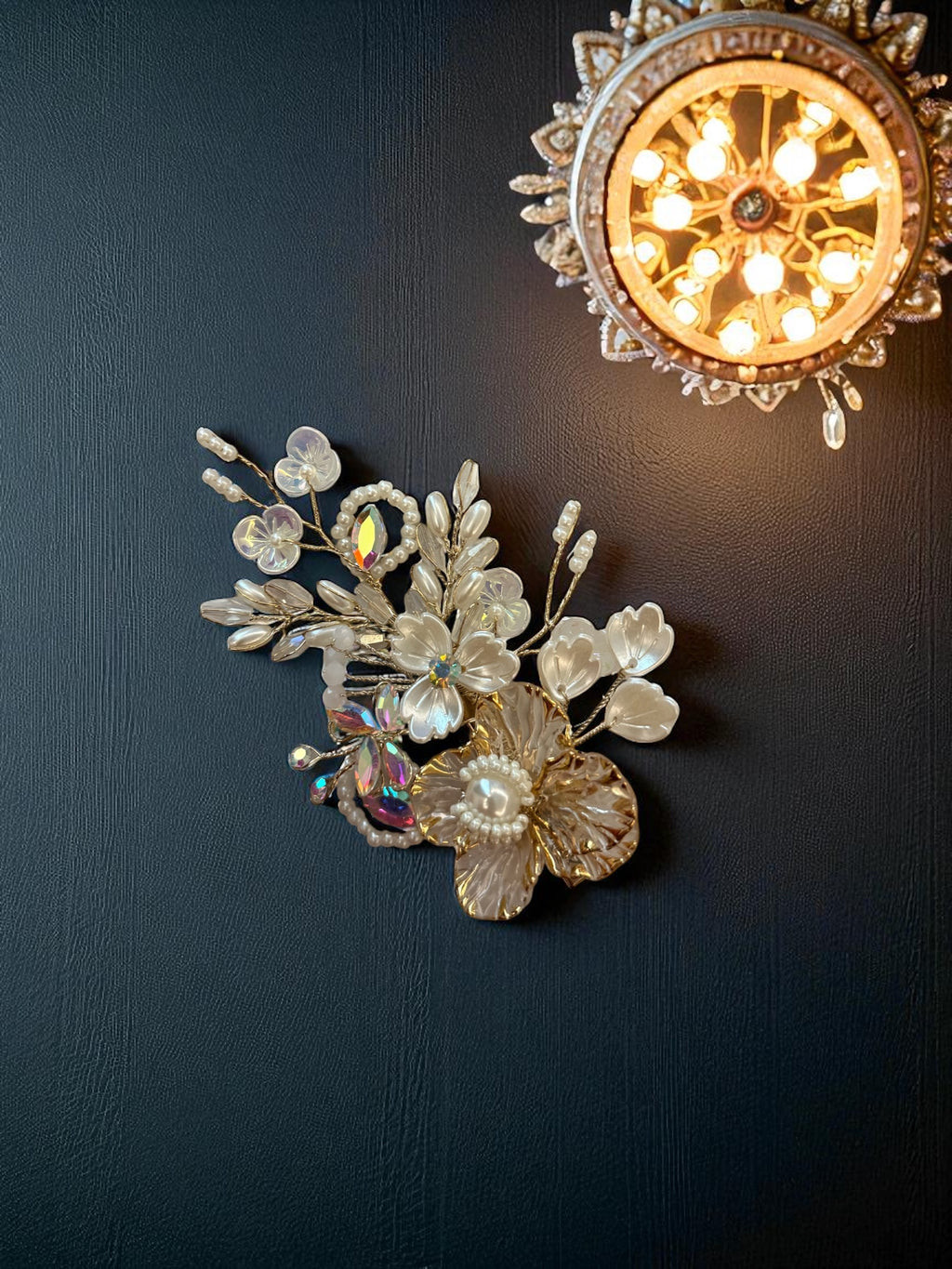 Aurora Bloom Floral Hair Clip