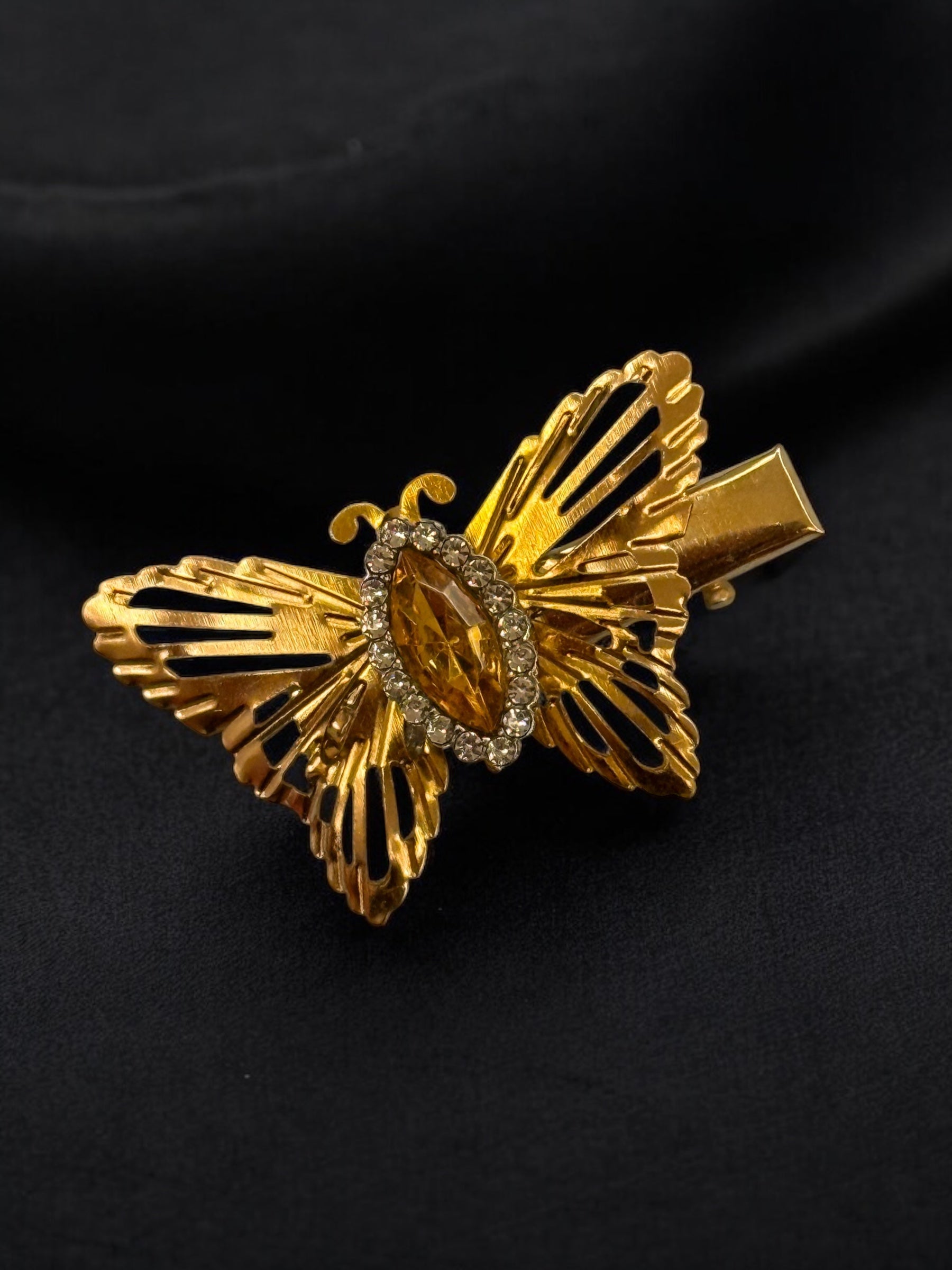 Golden Flutter Clips [pack of 6]