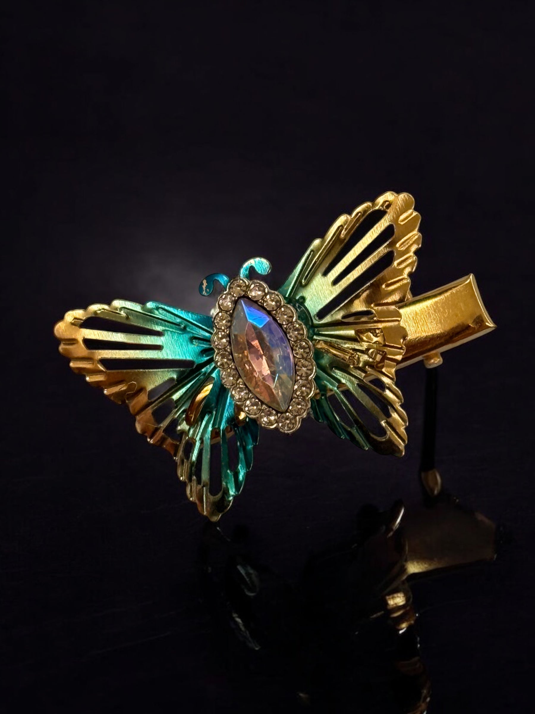 Golden Flutter Clips [pack of 6]