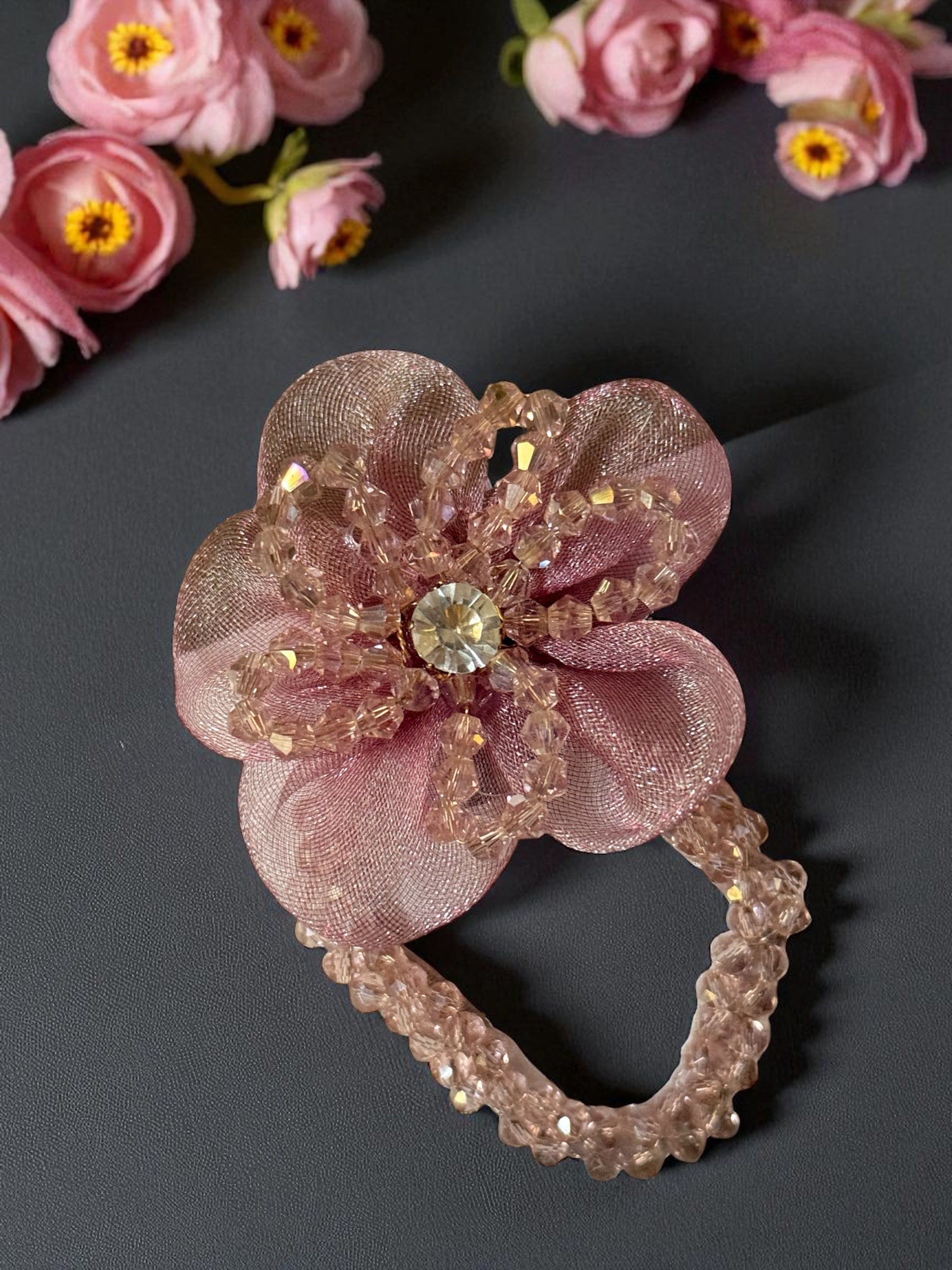 Moonlight Orchid Clip