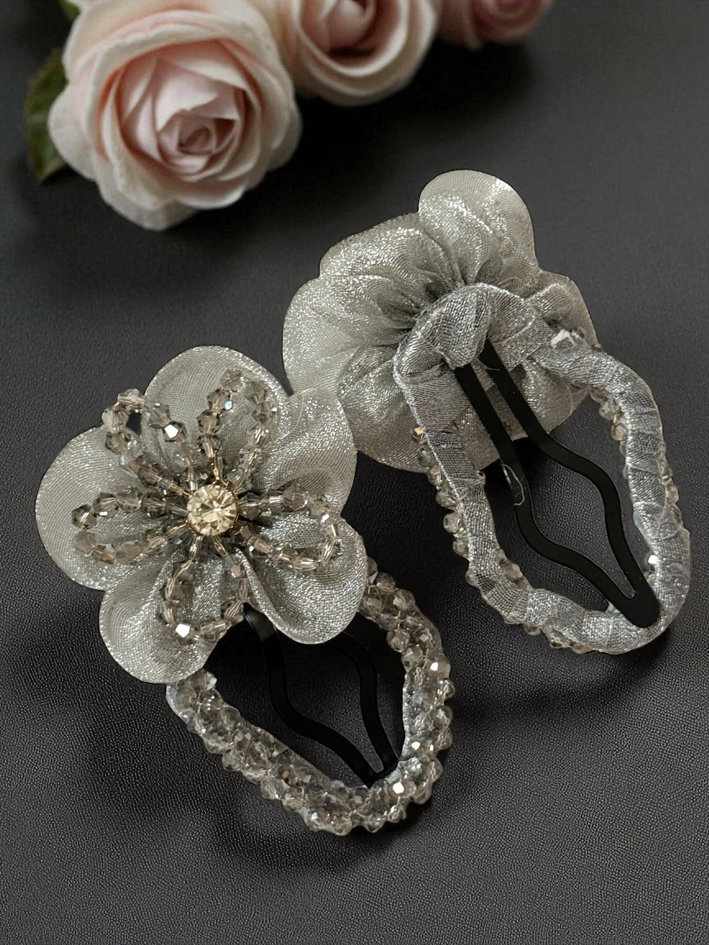 Moonlight Orchid Clip