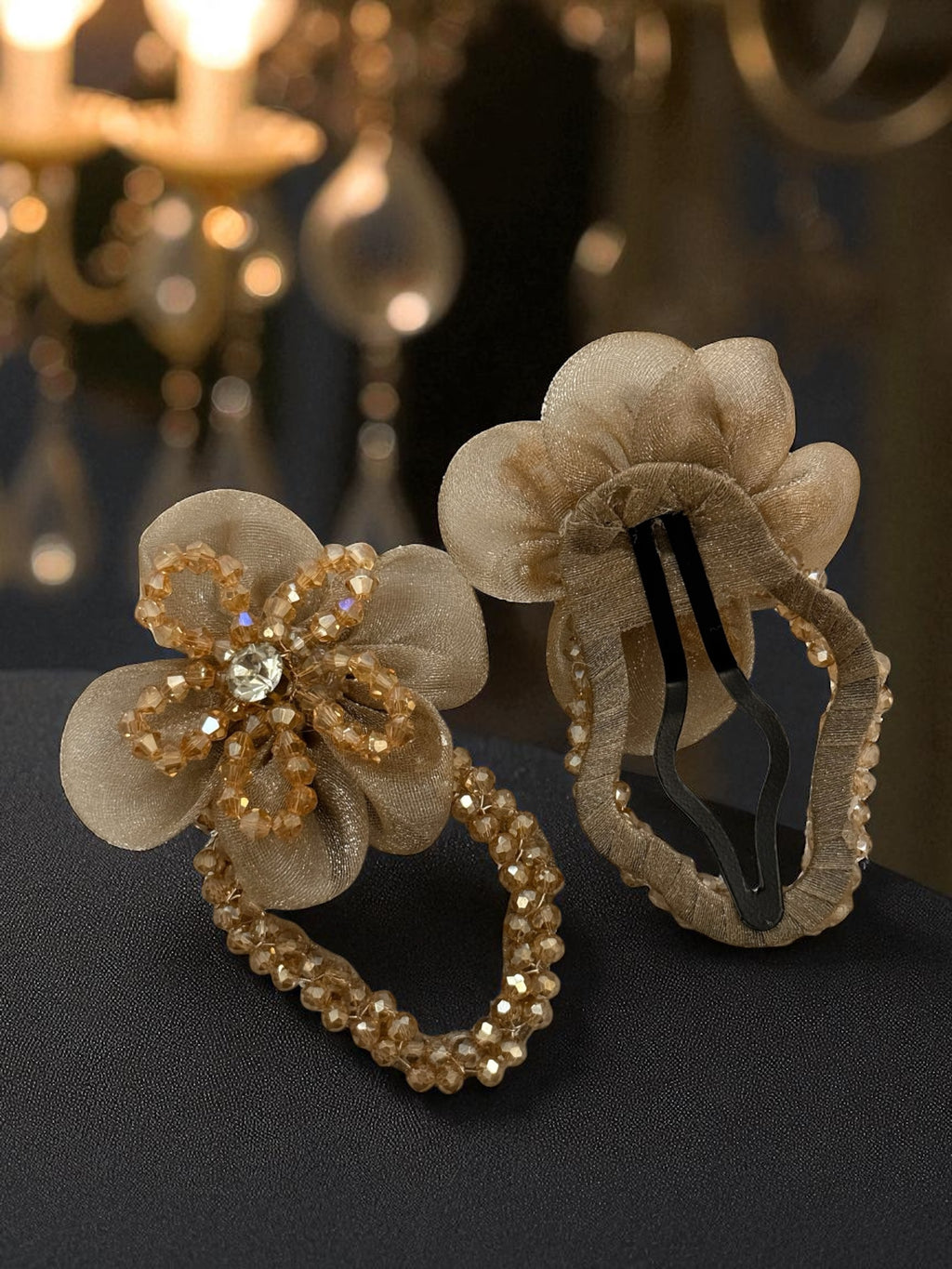 Moonlight Orchid Clip