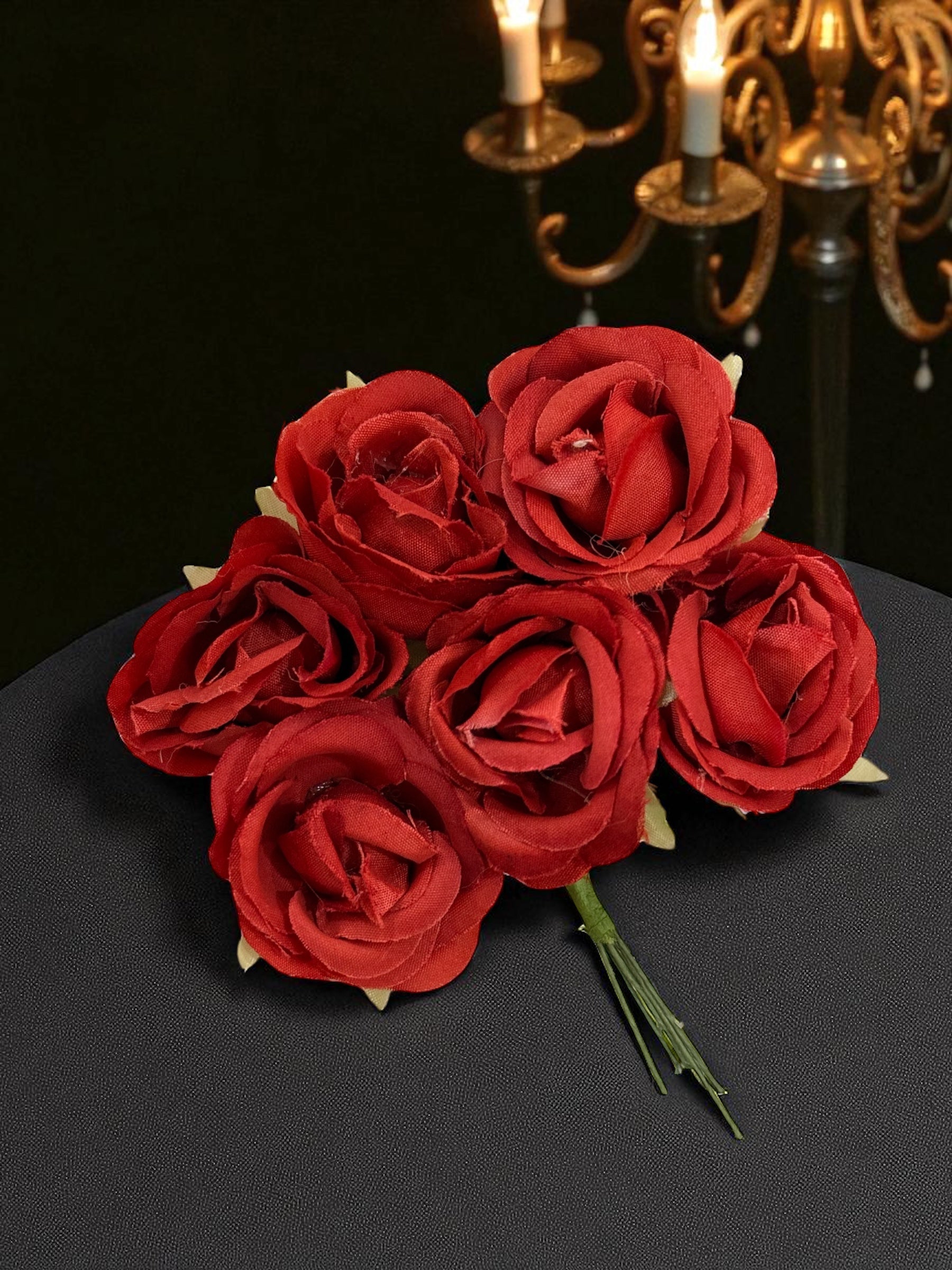 Rosy Whimsy Pins [Bunch of 6]