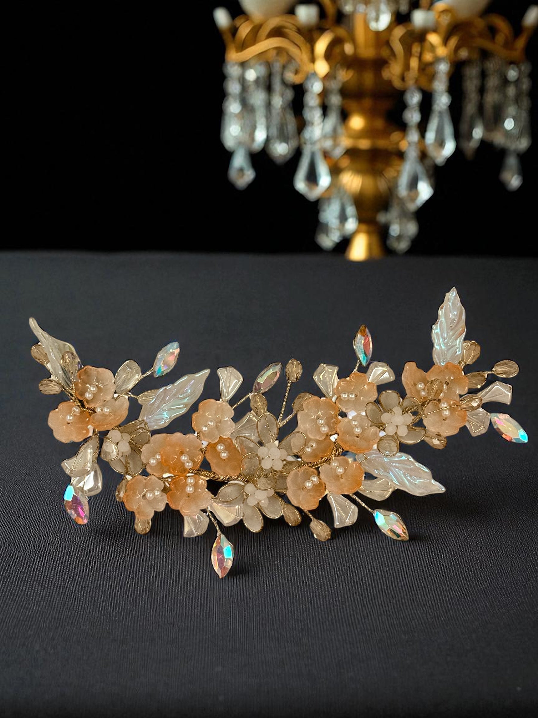 Peachy Petal Cascade