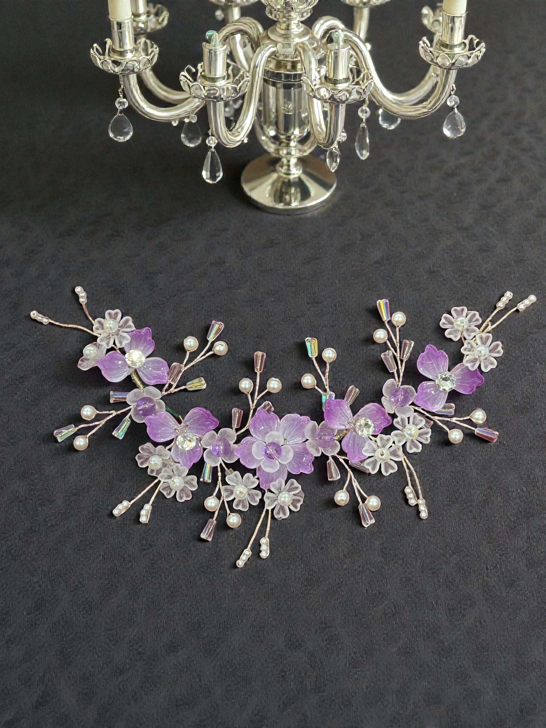 Lavender Floral Vine