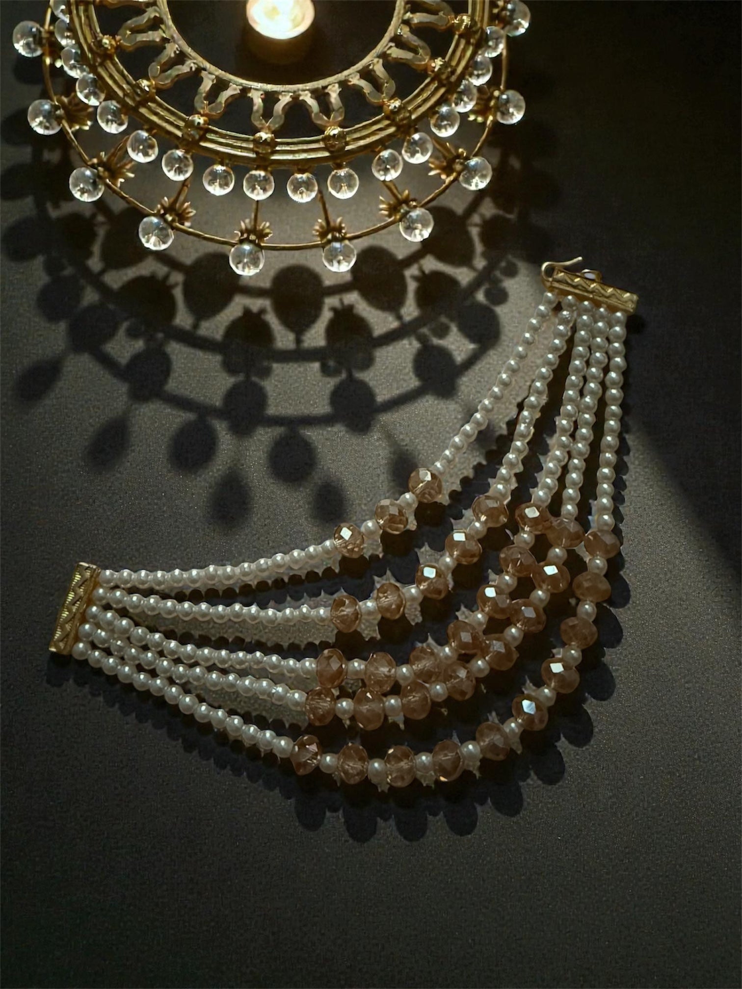 Eira Pearl Cascade Ear Chain