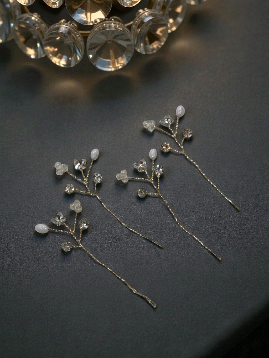 Halo Dew Hair Pins [set of 4]