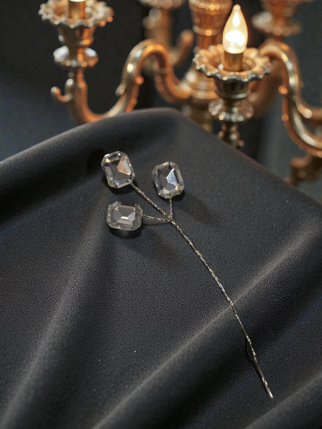 Starlume Crystal Hair Pins (set of 4)