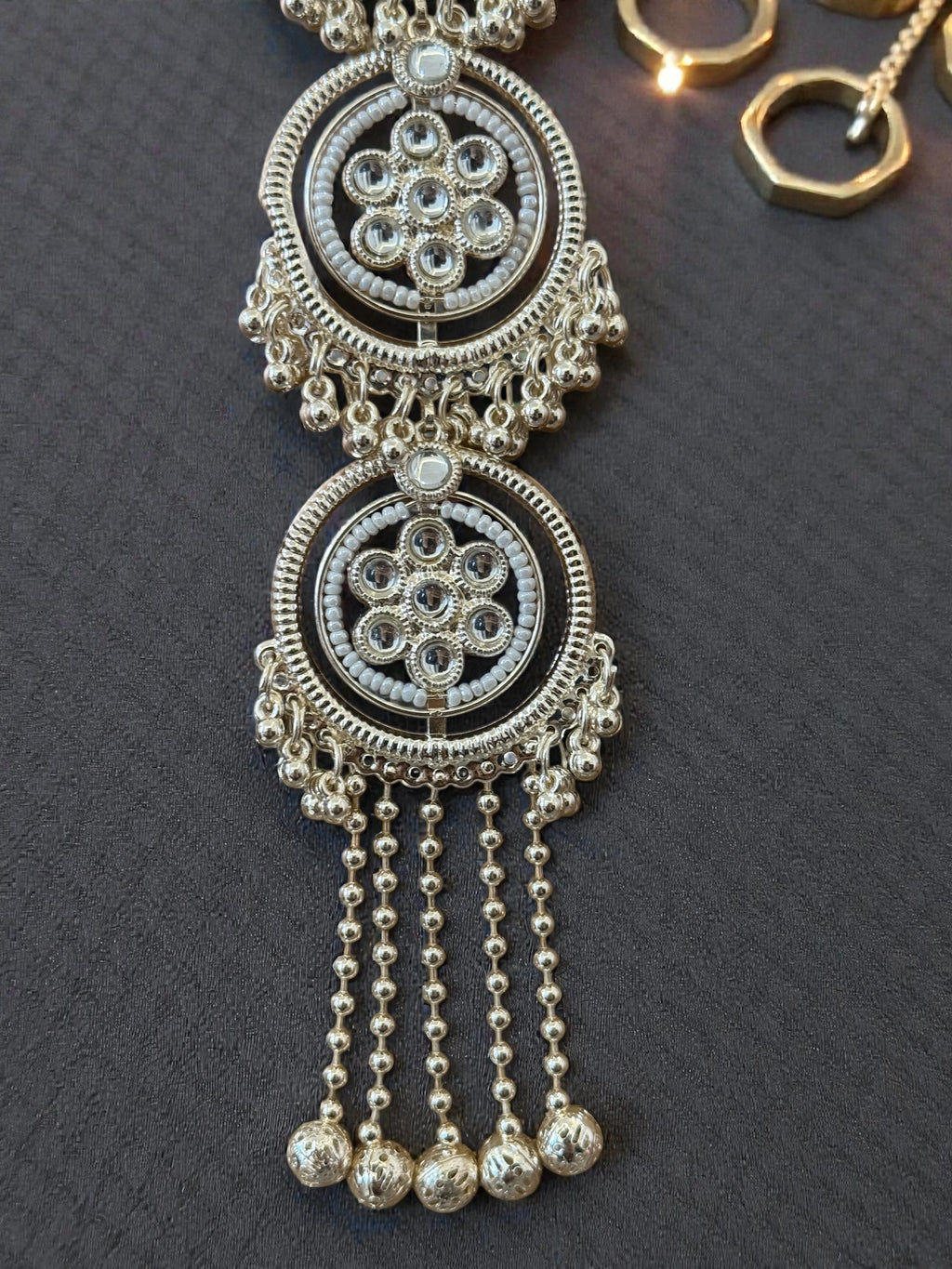 Kala Chakra silver Braid
