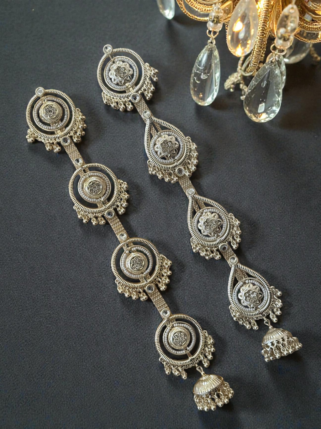 Riwaayat Silver embellished Braid