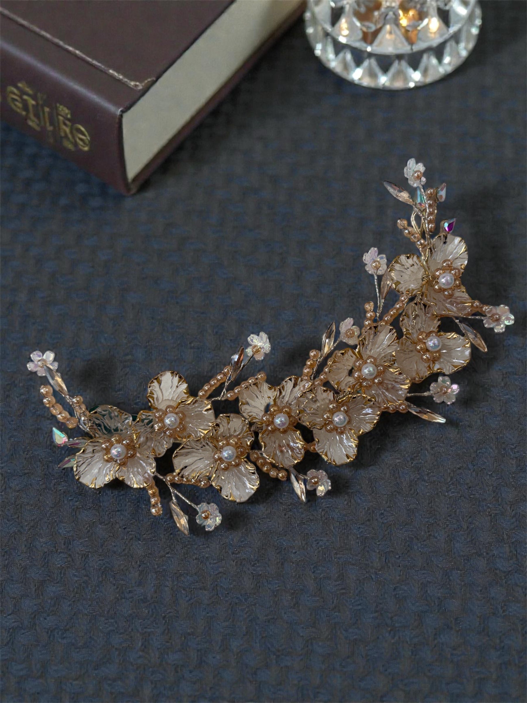 Champagne Fleur Bridal Vine