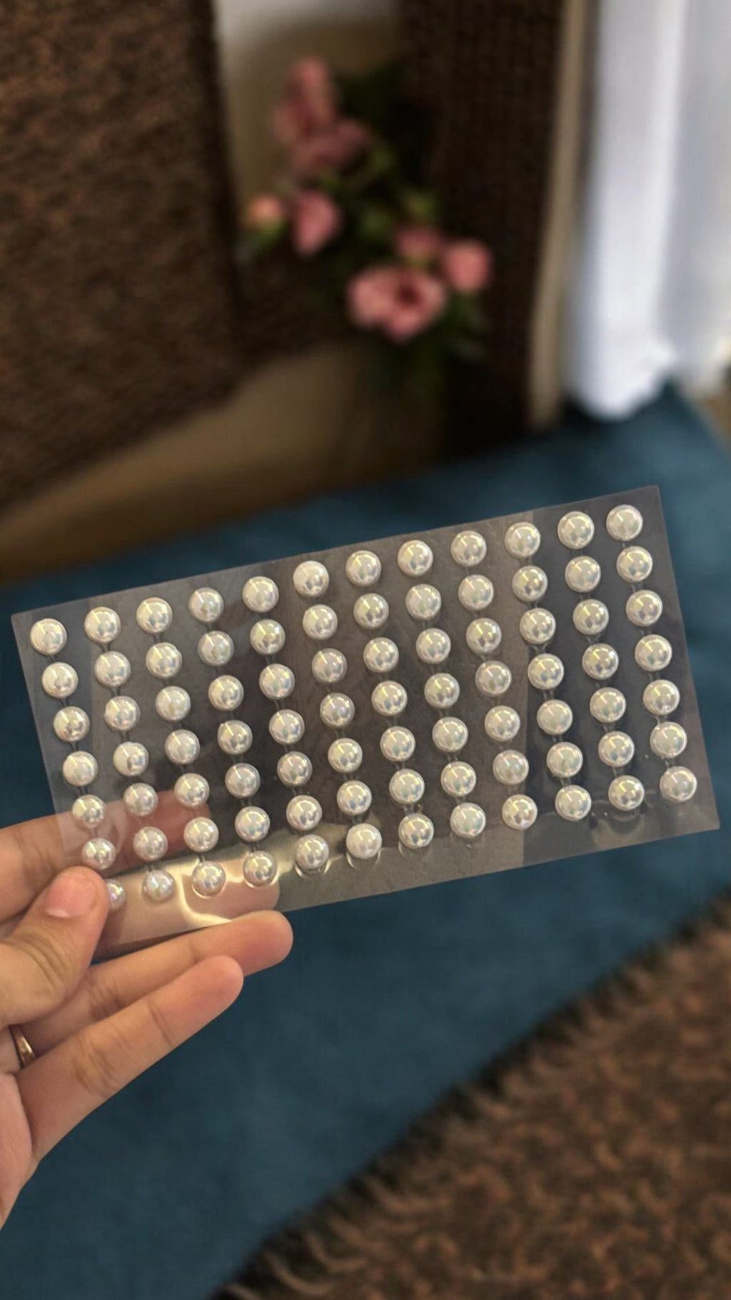 MoonGlow Crystal Hair Stickers