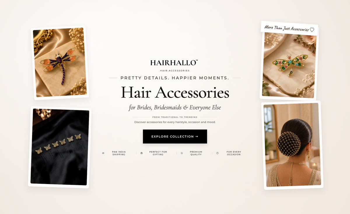 Hair accessories for brides, bridesmaids and everyone else — explore the collection